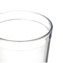 Carlisle 20 oz Clear Textured Coca Cola® Plastic Tumbler (52203550A) thumbnail 4