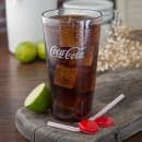 Carlisle 20 oz Clear Textured Coca Cola® Plastic Tumbler (52203550A) thumbnail 5