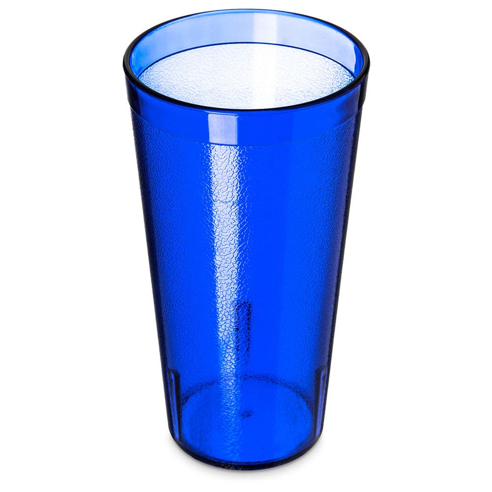 Carlisle 20 oz Royal Blue Textured Plastic Tumbler (522047)