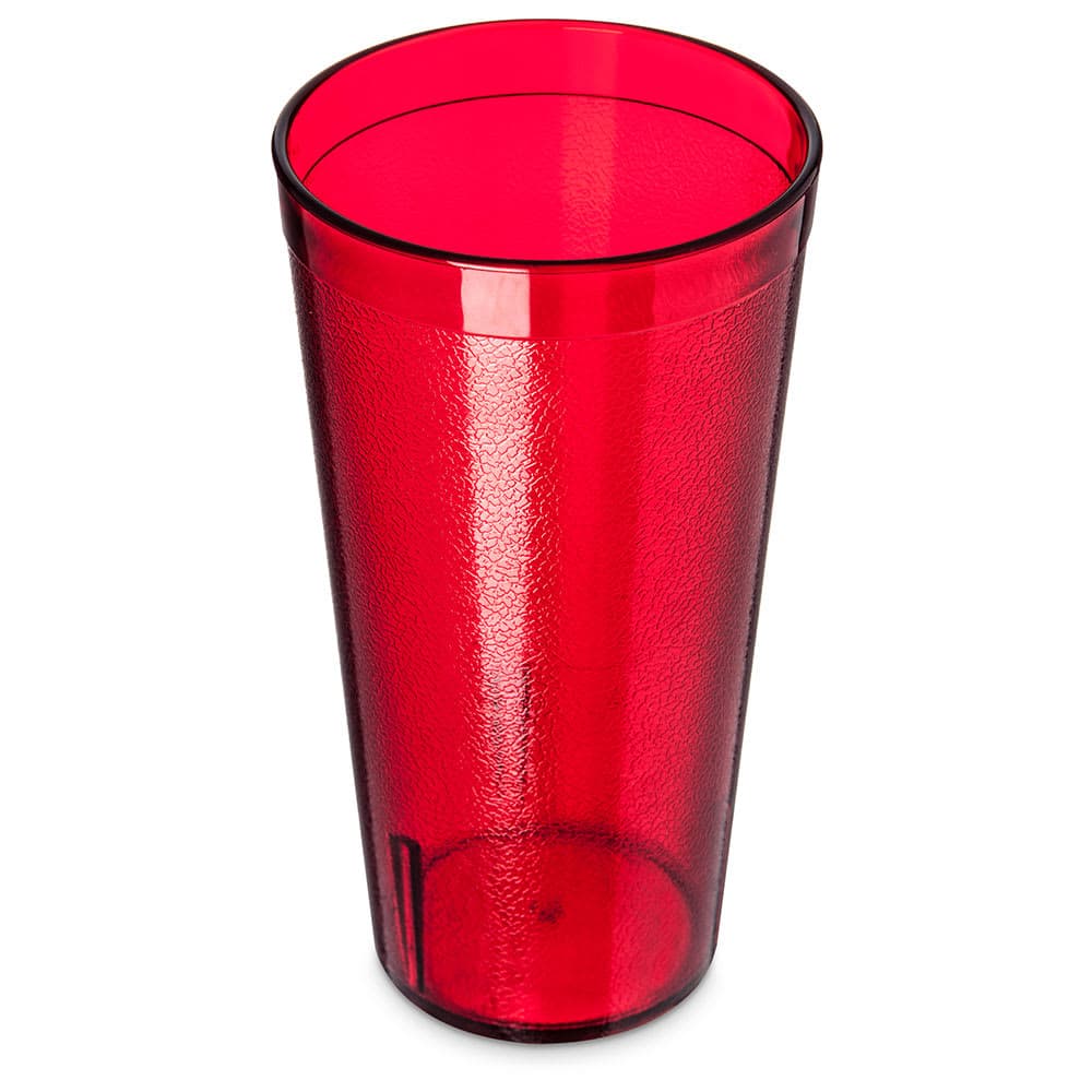 Carlisle 20 oz Clear Textured Ruby Tumbler (522010)