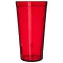 Carlisle 20 oz Clear Textured Ruby Tumbler (522010) thumbnail 3