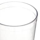 Carlisle 24 oz Clear Textured Plastic Tumbler (522407) thumbnail 4