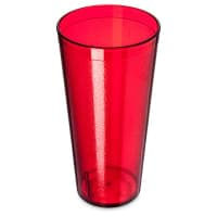 Carlisle 24 oz Clear Textured Plastic Tumbler (522407) thumbnail 6