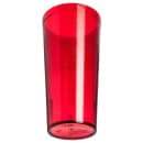 Carlisle 24 oz Ruby Textured Plastic Tumbler (522410) thumbnail 2