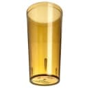 Carlisle 24 oz Amber Textured Plastic Tumbler (522413) thumbnail 2