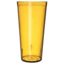 Carlisle 24 oz Amber Textured Plastic Tumbler (522413) thumbnail 3