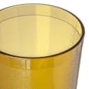 Carlisle 24 oz Amber Textured Plastic Tumbler (522413) thumbnail 4