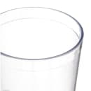 Carlisle 24 oz Clear Textured Coca Cola® Plastic Tumbler (52243550G) thumbnail 4