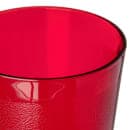 Carlisle 32 oz Ruby Textured Plastic Tumbler (523210) thumbnail 4