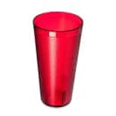 Carlisle 32 oz Ruby Textured Coca Cola® Plastic Tumbler (5232-63550I) thumbnail 4
