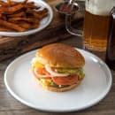 Carlisle 9" Round Melamine Salad Plate, White (5300102) thumbnail 5