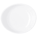 Carlisle 9 1/2" Oblong Melamine Pasta Plate, White (5300402) thumbnail 2