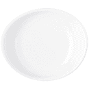 Carlisle 11 1/2" Oblong Melamine Pasta Plate, White (5300502) thumbnail 2