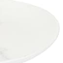 Carlisle 9" Free Form Melamine  Salad Plate, White Marble (5310637) thumbnail 3