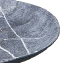 Carlisle 9" Free Form Melamine  Salad Plate, Soapstone (5310672) thumbnail 3