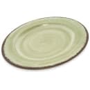 Carlisle 11" Round Melamine Dinner Plate, Jade (5400146) thumbnail 2