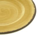 Carlisle 9" Round Melamine Salad Plate, Amber (5400213) thumbnail 3