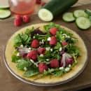 Carlisle 9" Round Melamine Salad Plate, Amber (5400213) thumbnail 5