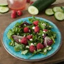 Carlisle 9" Round Melamine Salad Plate, Aqua (5400215) thumbnail 5