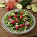 Carlisle 9" Round Melamine Salad Plate, Smoke Gray (5400218) thumbnail 5