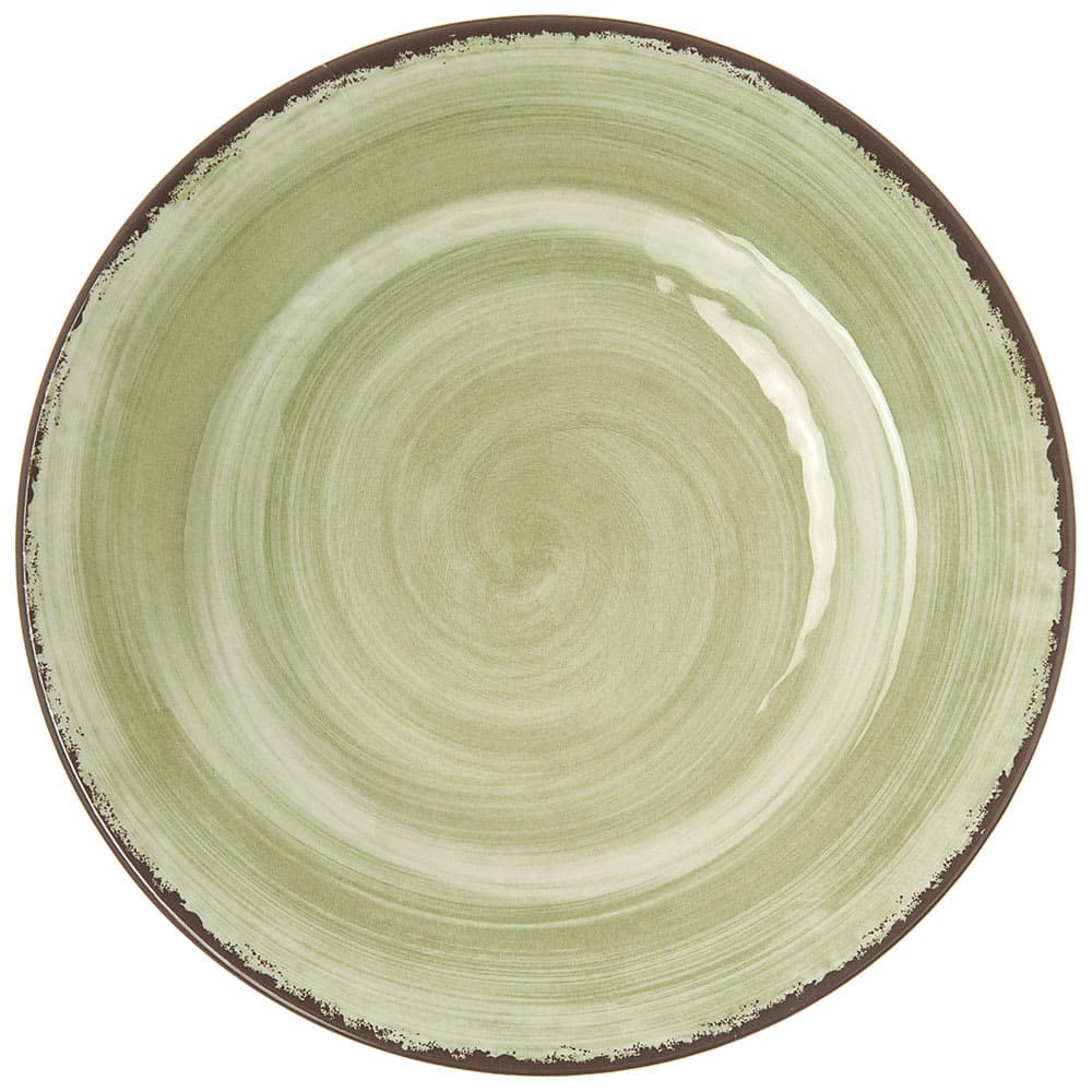 Carlisle 9" Round Melamine Salad Plate, Jade (5400246)