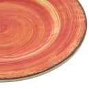 Carlisle 9" Round Melamine Salad Plate, Fireball (5400252) thumbnail 3