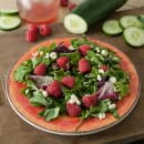 Carlisle 9" Round Melamine Salad Plate, Fireball (5400252) thumbnail 5