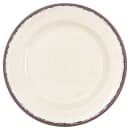 Carlisle 9" Round Melamine Salad Plate, Sweet Cream (5400253) thumbnail 2