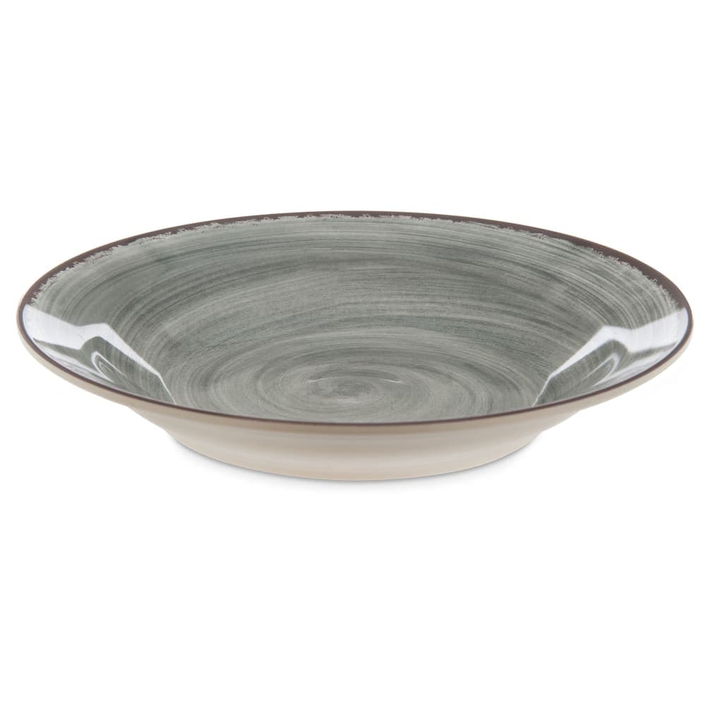 Carlisle 18 1/2 oz Round Melamine Soup Bowl, Smoke Gray (5400318)