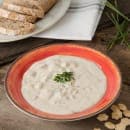 Carlisle 18 1/2 oz Round Melamine Soup Bowl, Fireball (5400352) thumbnail 5