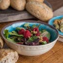 Carlisle 17 oz Round Melamine Serving Bowl, Aqua (5400515) thumbnail 5