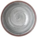 Carlisle 17 oz Round Melamine Serving Bowl, Gray (5400518) thumbnail 2