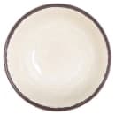 Carlisle 17 oz Round Melamine Serving Bowl, Sweet Cream (5400553) thumbnail 2