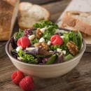 Carlisle 17 oz Round Melamine Serving Bowl, Sweet Cream (5400553) thumbnail 5