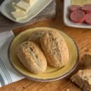 Carlisle 7" Round Melamine Bread & Butter Plate, Amber (5400713) thumbnail 5