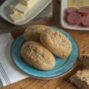 Carlisle 7" Round Melamine Bread & Butter Plate, Aqua (5400715) thumbnail 5