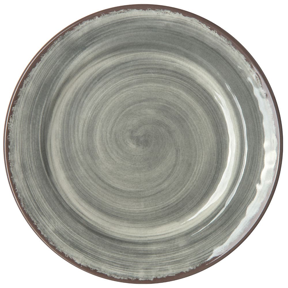 Carlisle 7" Round Melamine Bread & Butter Plate, Gray (5400718)