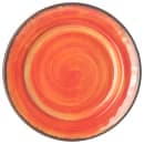Carlisle 7" Round Melamine Bread & Butter Plate, Fire Ball (5400752) thumbnail 2