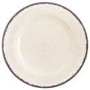 Carlisle 7" Round Melamine Bread & Butter Plate, Sweet Cream (5400753) thumbnail 2