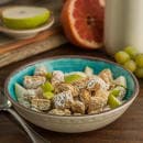 Carlisle 32 oz Round Melamine Cereal Bowl, Aqua (5401915) thumbnail 5