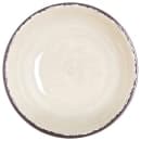 Carlisle 32 oz Round Melamine Cereal Bowl, Sweet Cream (5401953) thumbnail 2