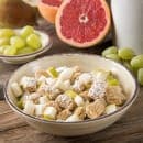 Carlisle 32 oz Round Melamine Cereal Bowl, Sweet Cream (5401953) thumbnail 5