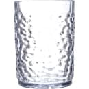 Carlisle 5 oz Clear Pebbled Plastic Tumbler (550507) thumbnail 2