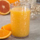 Carlisle 9 1/2 oz Clear Pebbled Plastic Tumbler (550907) thumbnail 5