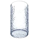 Carlisle 12 oz Clear Pebbled Plastic Tumbler (551207) thumbnail 3