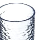 Carlisle 12 oz Clear Pebbled Plastic Tumbler (551207) thumbnail 4