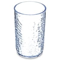 Carlisle 16 oz Clear Pebbled Plastic Tumbler (551707) thumbnail 7