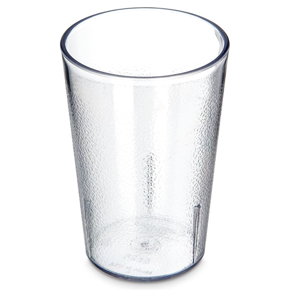 Carlisle 8 oz Clear Textured Plastic Tumbler (5526-207)