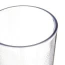 Carlisle 8 oz Clear Textured Plastic Tumbler (5526-207) thumbnail 3