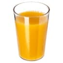 Carlisle 8 oz Clear Textured Plastic Tumbler (5526-207) thumbnail 4